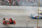 Welcome to the Big Leagues Kid: Logano Flips Seven Times in Dover